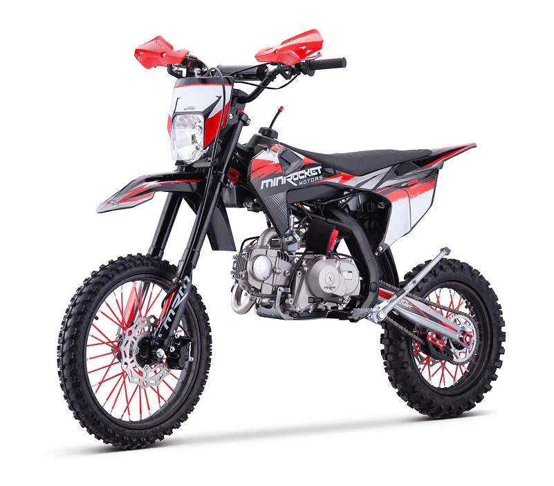 Pitbike MiniRocket DT125 17"/14" Enduro, černý