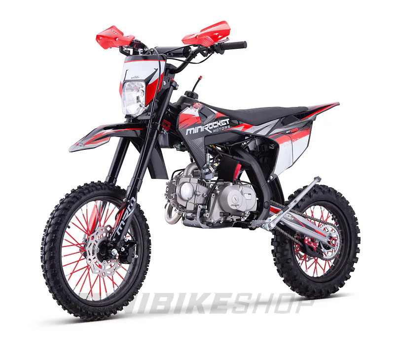 Pitbike MiniRocket DT125 17"/14" Enduro, čierny