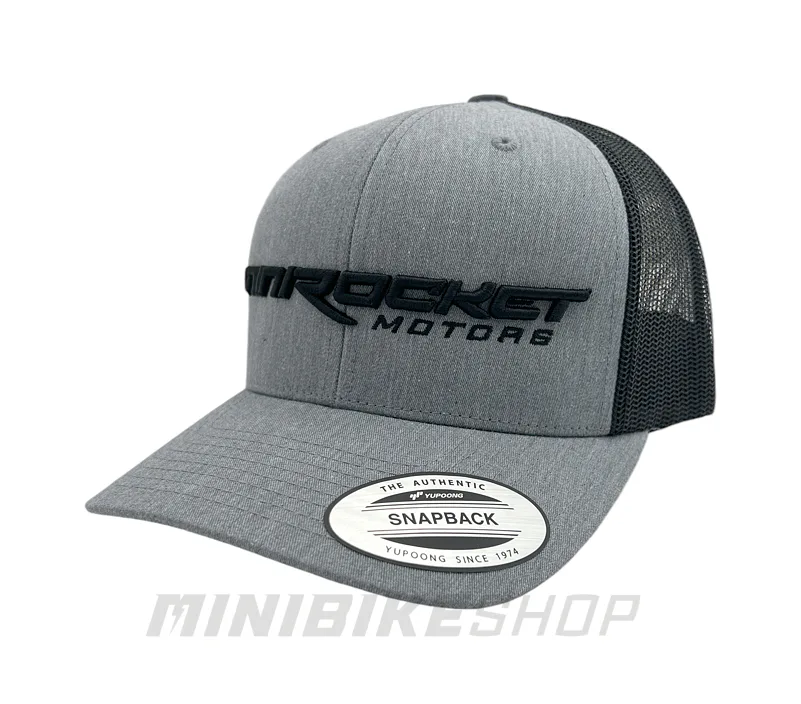 Šiltovka MiniRocket Motors Steel grey