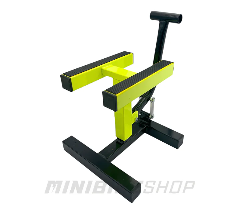 Motokrosový stojan žltý fluo