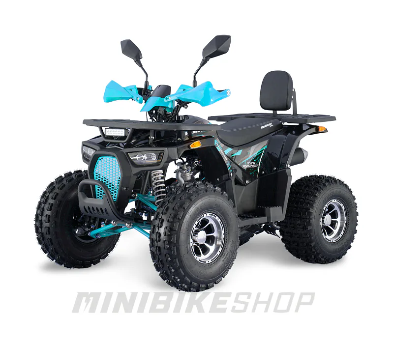 Štvorkolka MiniRocket Hunter II 125cc Deluxe Automat - Modrá
