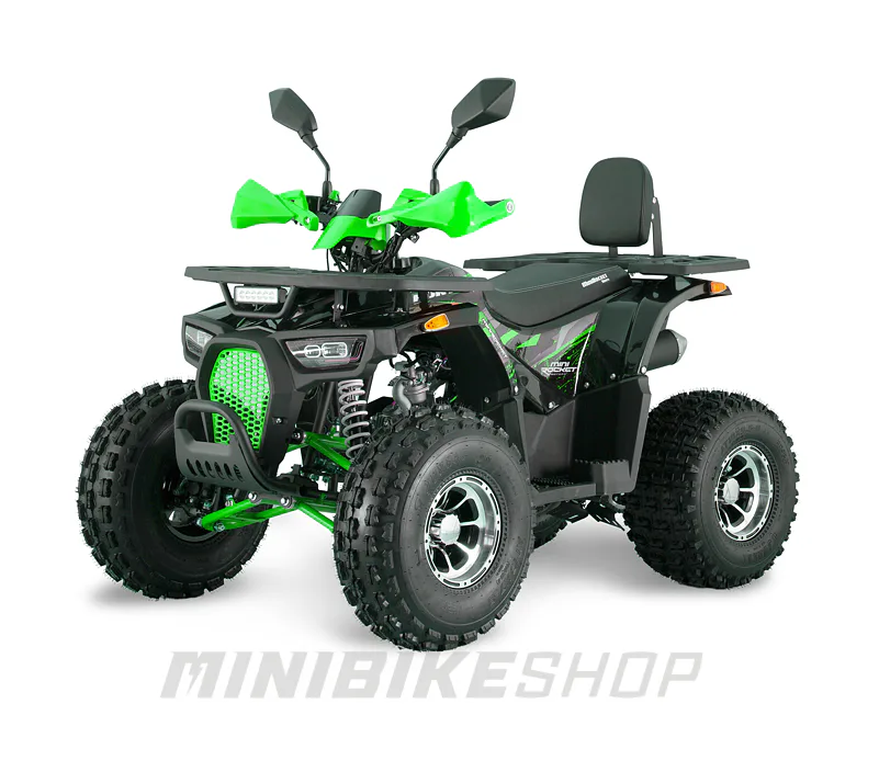 Štvorkolka MiniRocket Hunter II 125cc Deluxe Automat - Zelená