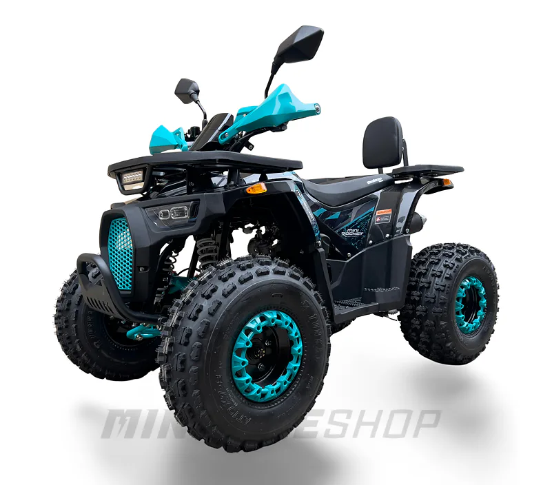 Štvorkolka MiniRocket Hunter II 125cc 3+1 - Modrá