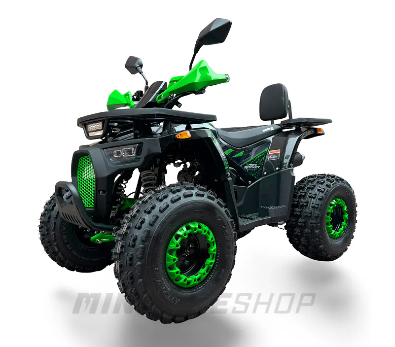 Štvorkolka MiniRocket Hunter II 125cc 3+1 - Zelená