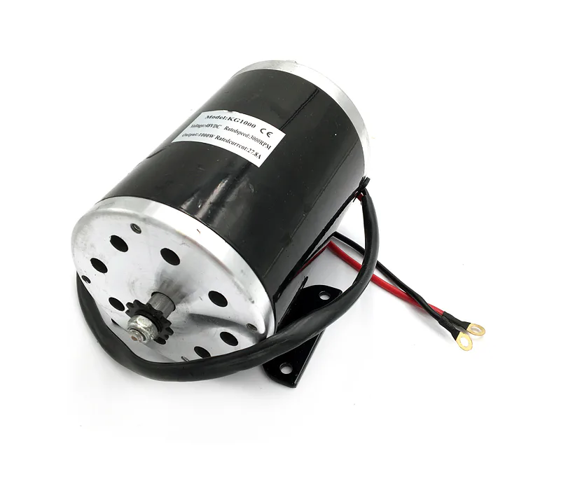 Elektromotor 1000W 48V s držákem, 25H