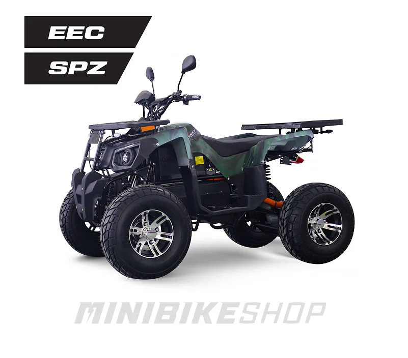Elektrická štvorkolka MiniRocket GreenLander 3000W EČV, green camo