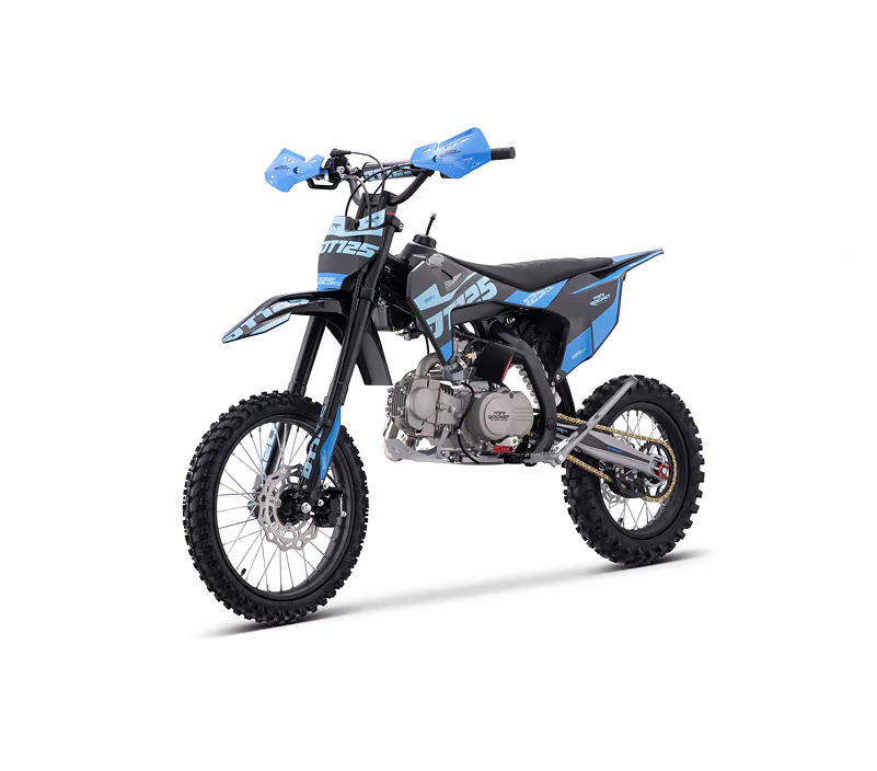 Pitbike Dorado DT125 17"/14" CROSS Modrý