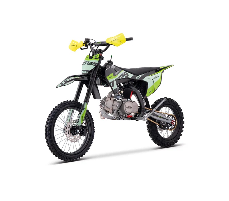 Pitbike Dorado DT125 17"/14" CROSS Zelený