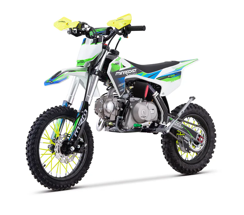 Pitbike MiniRocket DK125 Poloautomat, modrý