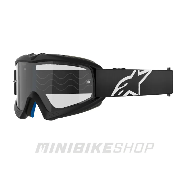 Okuliare VISION YOUTH CORP, ALPINESTARS, detské, čierne
