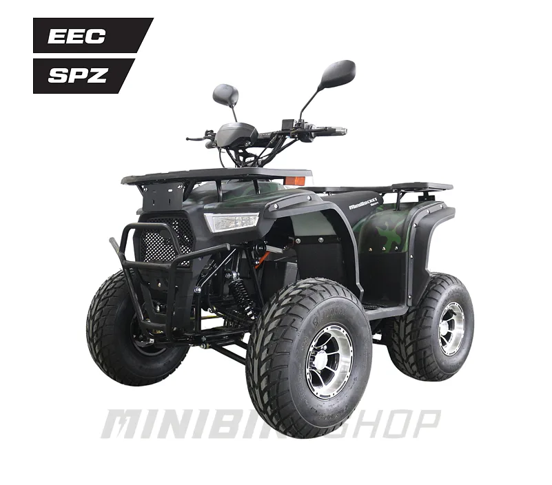 Elektrická štvorkolka MiniRocket EcoRunner 1500W ŠPZ ARMY