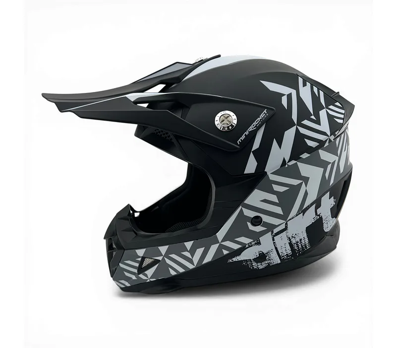 Dětská cross helma MiniRocket DIRT, Grey