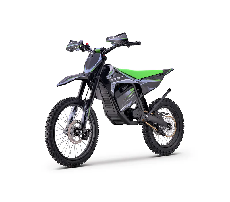 Elektrický pitbike MRM eBeast 8000W 19"/16" zelený