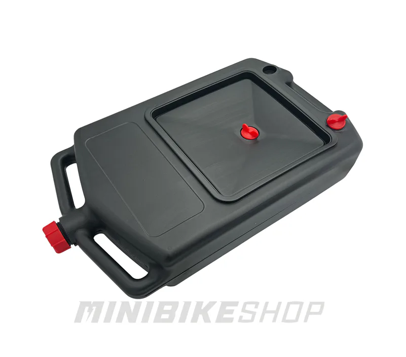 Kanister na vypúšťanie oleja z motora