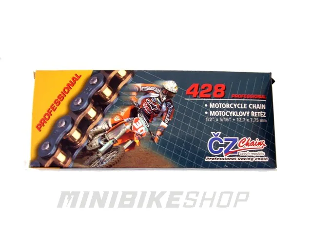 Reťaz ČZ Chains, 428/128 Professional