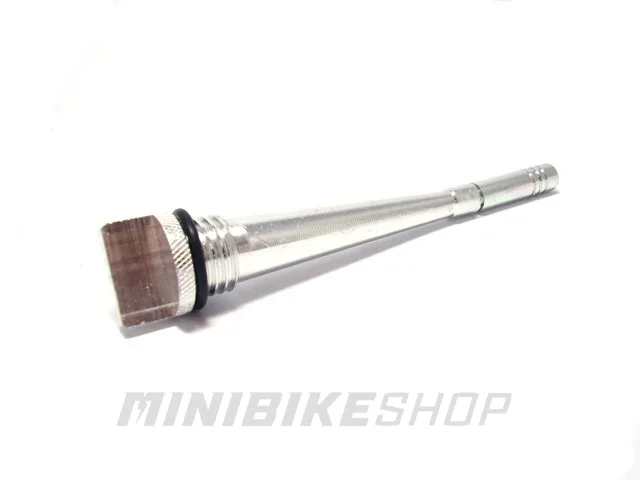 CNC mierka oleja, strieborná