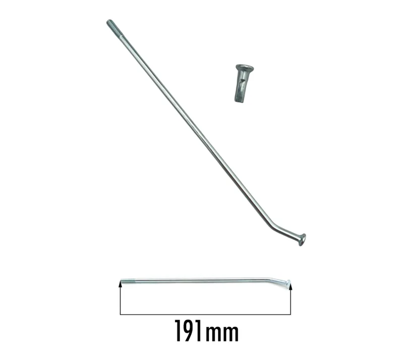 Drát/špice do předního kola 17" 191mm