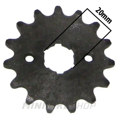 Primárne ozubené koliesko, typ02 (420H,13z,20mm)