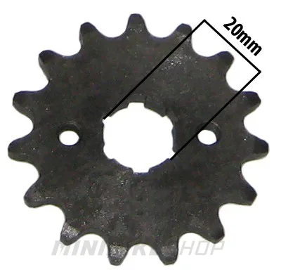 Primárne ozubené koliesko, typ02 (420H, 14z, 20mm)