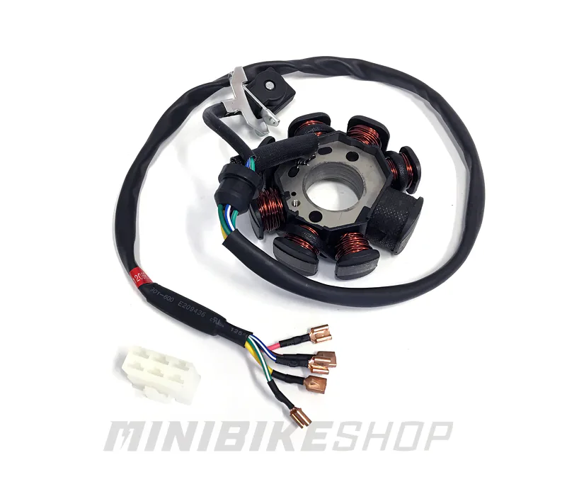 Stator s 8 cievkami
