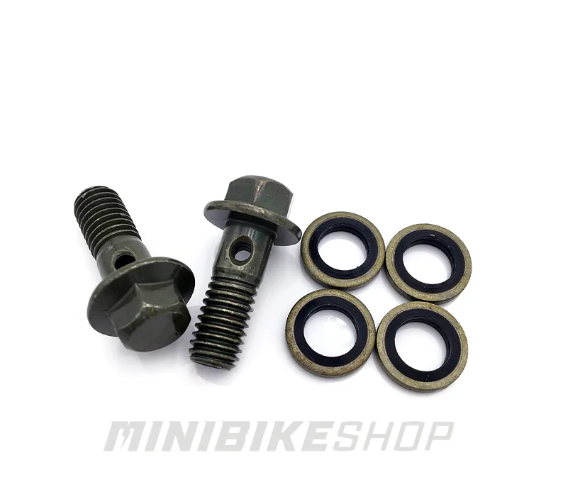 Skrutky na brzdovú hadicu 8 mm