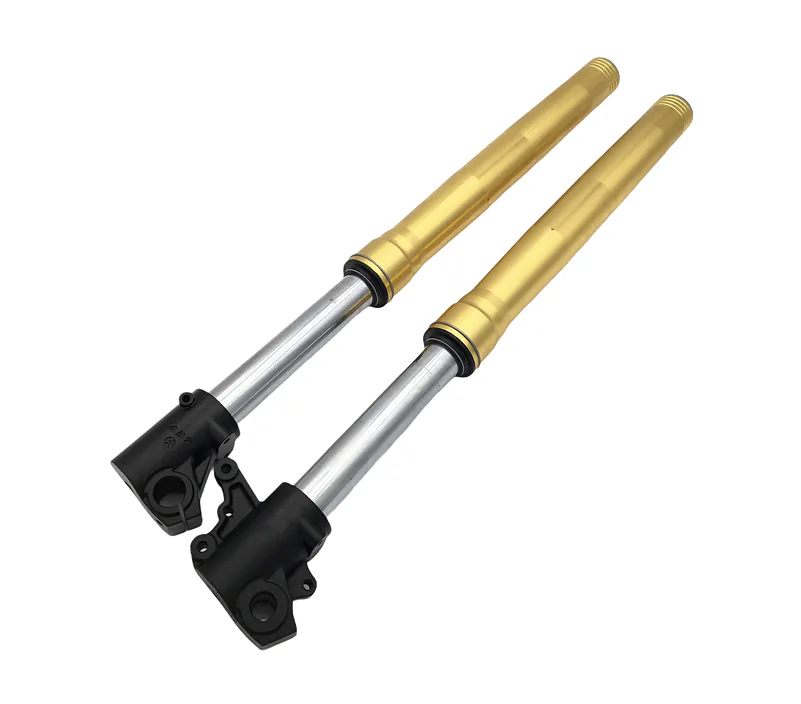 Přední vidlice pitbike 625mm, zlaté