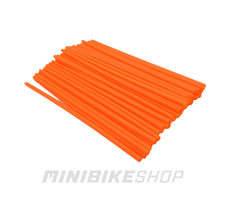 Návleky na drôty pre pitbike – oranžové