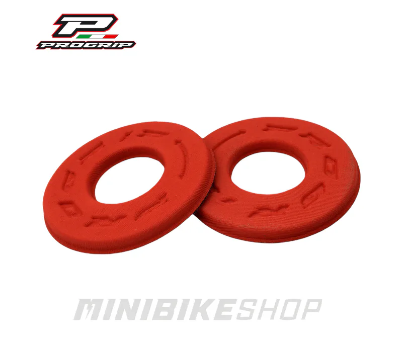 Krúžky rukovätí Progrip Donut Grip Protectors - červené