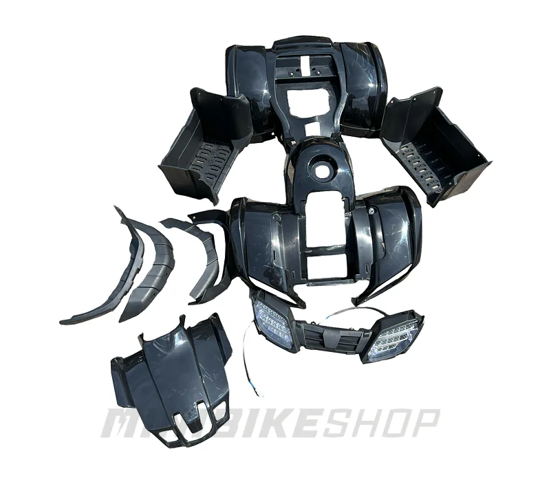 Sada plastov ATV XTRAX 125ccm – čierne