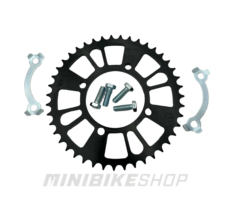 Kompletná rozeta Pitbike, typ2 428/43Z