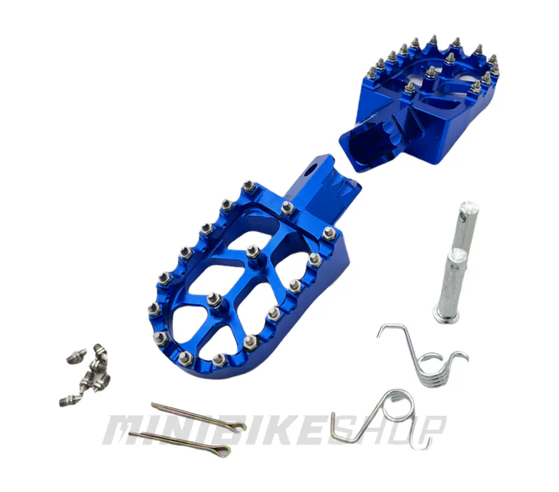 CNC ALU stúpadlá PRO modré