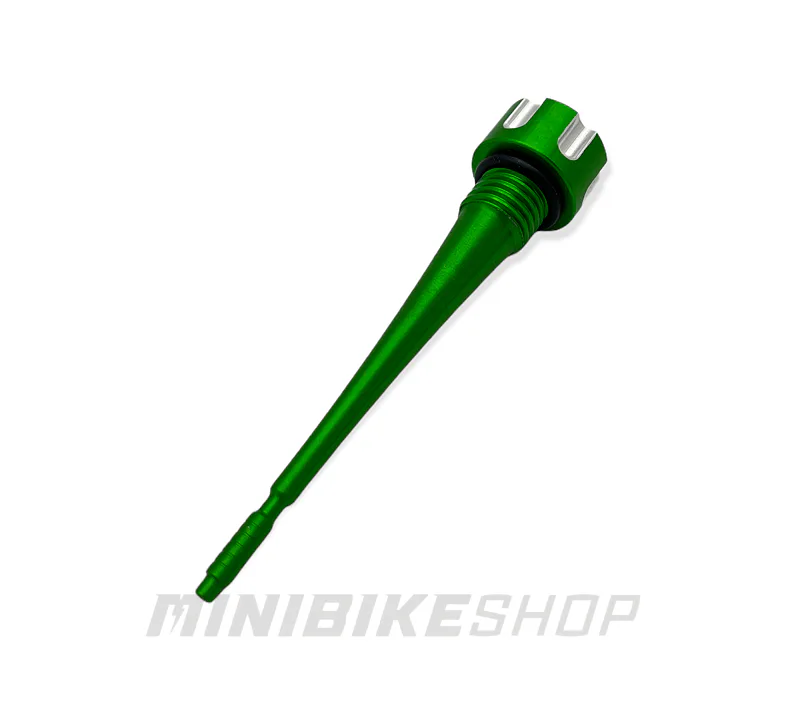 CNC mierka oleja, typ 02, zelená