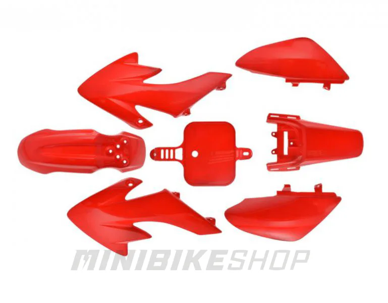 Sada plastov CRF50 – červená