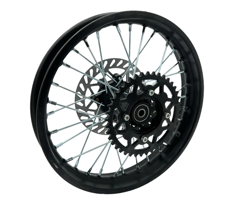 Ráfek 14" Zadní, T02-12mm s kotoučem a rozetou
