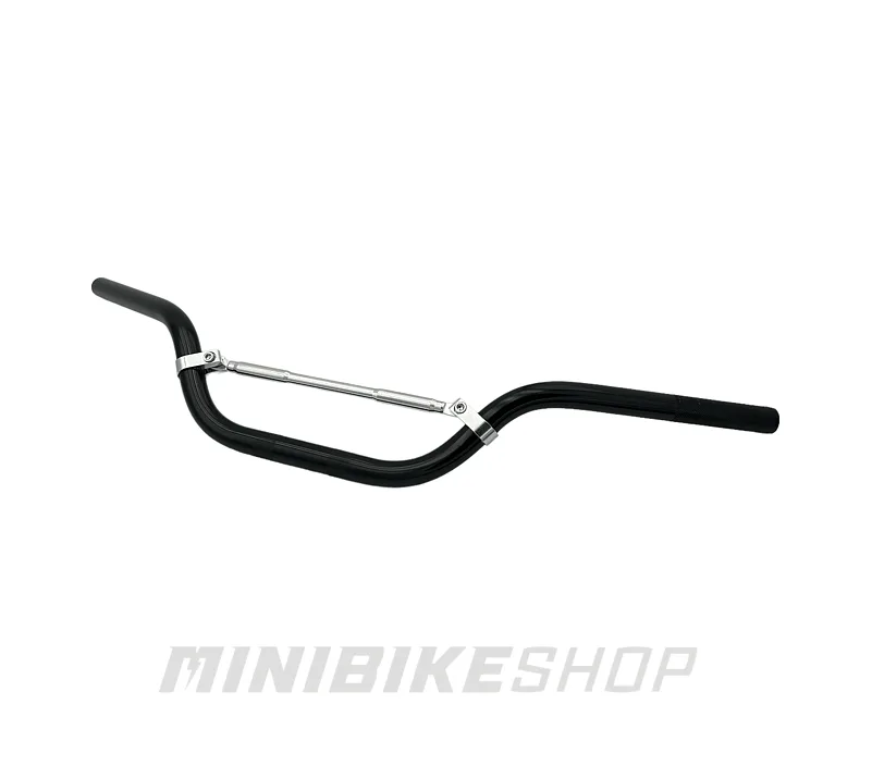 Riadidlá s hrazdou na pitbike CRF50, čierne