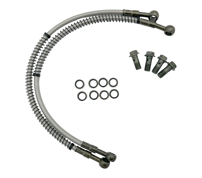 Hadice olejového chladiče se šrouby 10–10, 420mm
