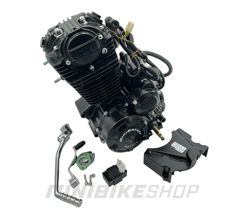 Kompletný motor pre Pitbike 250ccm (CB250D-G), čierny