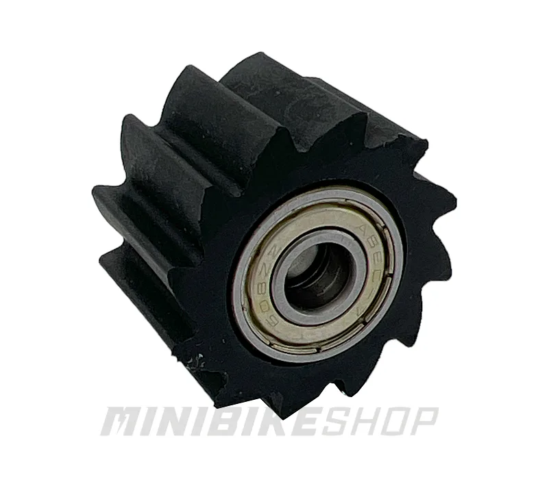Ozubená kladka reťaze na pitbike, vnútorný priemer 8 mm, čierna
