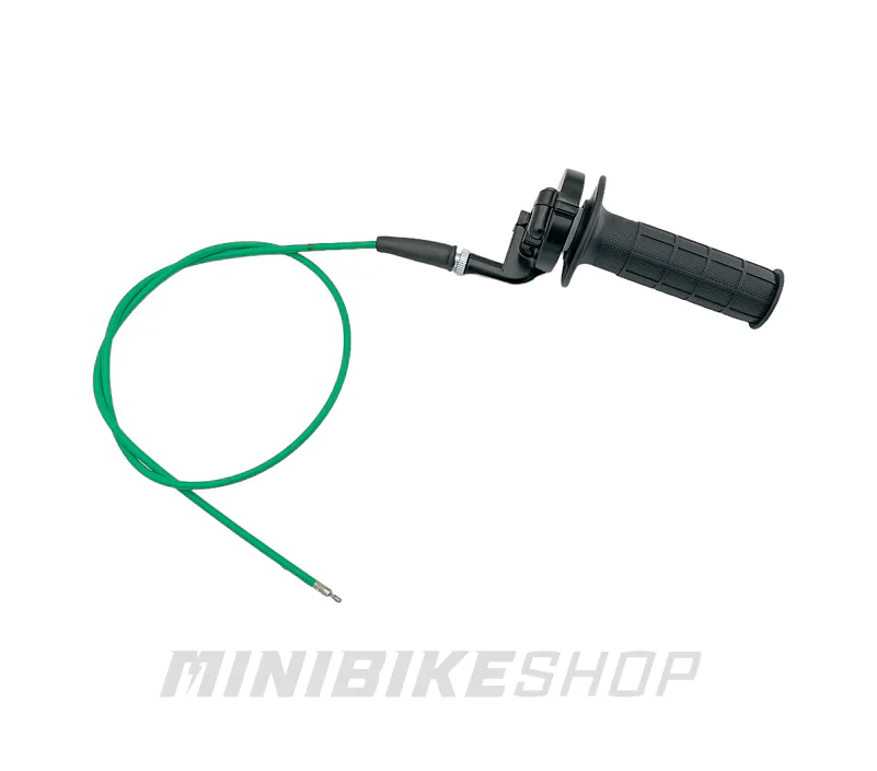 Rýchloplyn pre pitbike - súprava s lankom, zelená