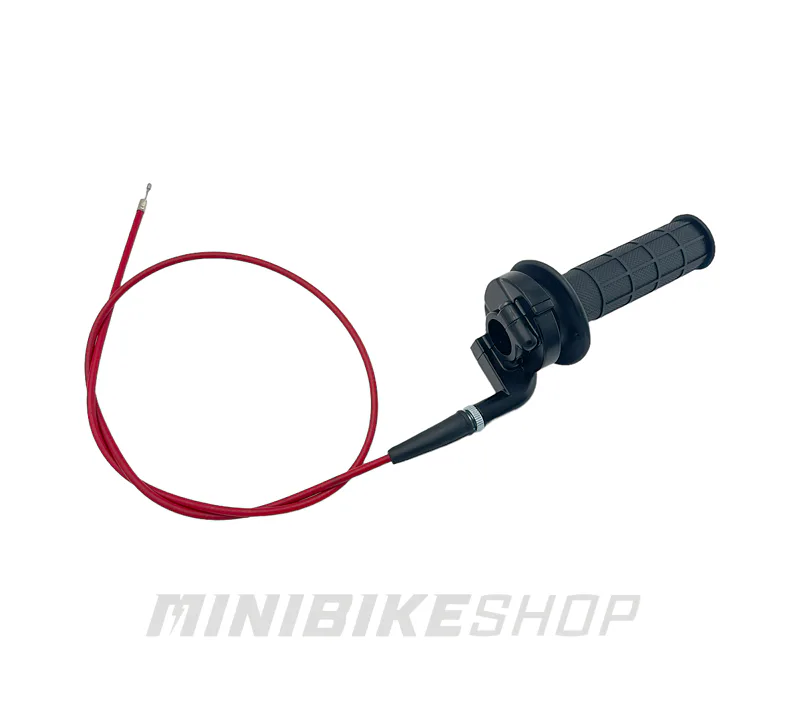 Rýchloplyn pre pitbike - súprava s lankom, červená
