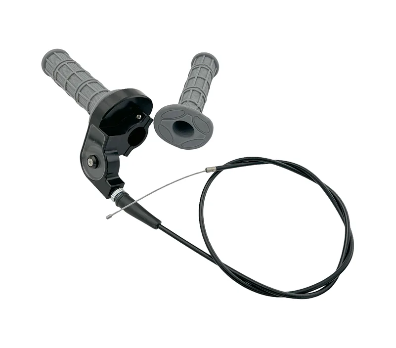 Pitbike plynová rukojeť CNC kit s lankem