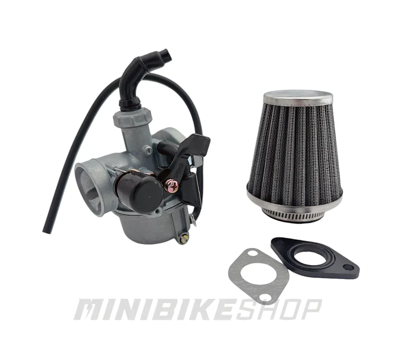 Karburátor PZ19 pre 110cc, 125cc so sýtičom ovládaným páčkou - súprava