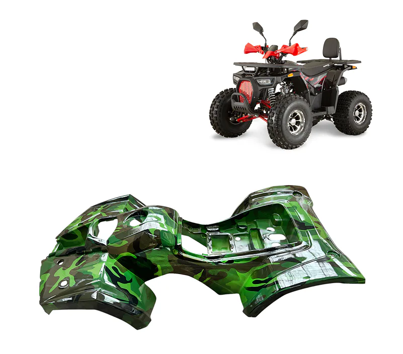 Kapotáž pro čtyřkolky Hunter II zelené camo