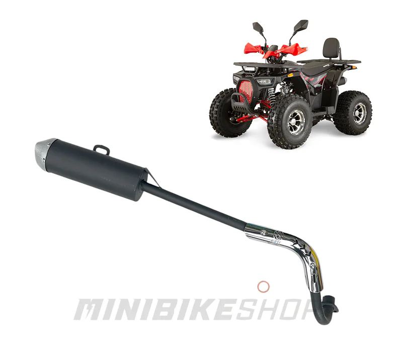 Výfuk pre štvorkolky Hunter II 125cc/150cc