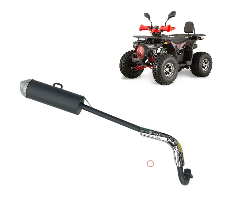 Výfuk pro čtyřkolky Hunter II 125cc/150cc