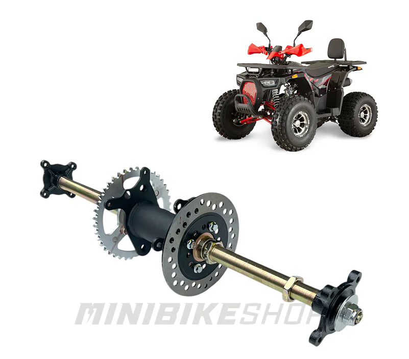 Kompletná zadná náprava ATV Hunter II 125cc a pod.