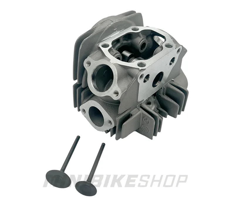 Hlava valca motora 110, 125ccm s vačkovým hriadeľom a ventilmi