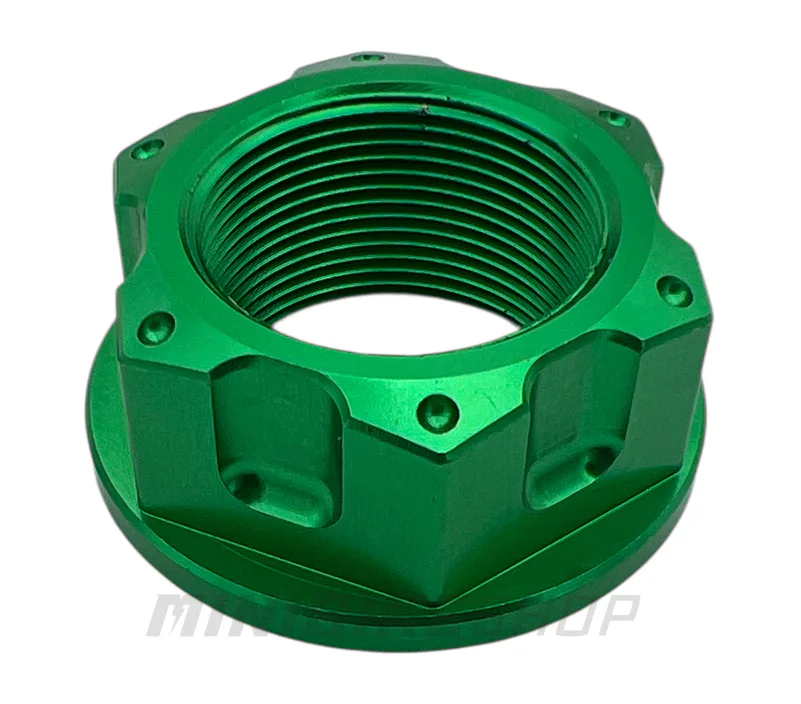 Horná CNC matica krku riadenia, zelená