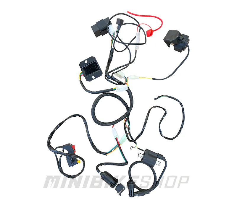Kompletná elektroinštalácia pre Pitbike 250cc, UNI