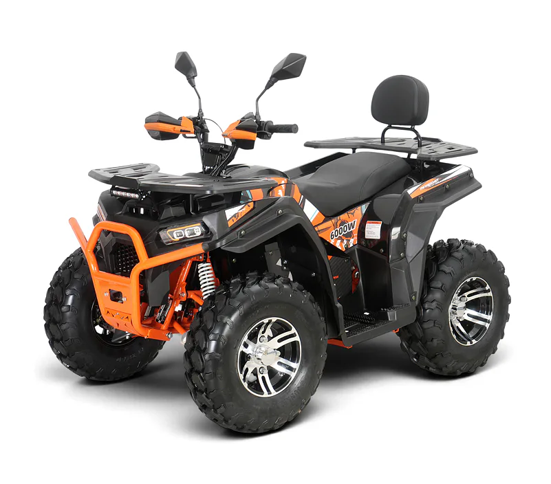 Elektrická čtyřkolka MiniRocket TerraX 6000W, oranžová